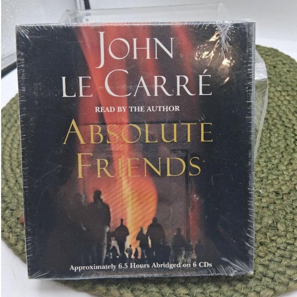 John Le Carré "Absolute Friends" Audiobook 6 CDs 6.5 Hours Abridged Sealed